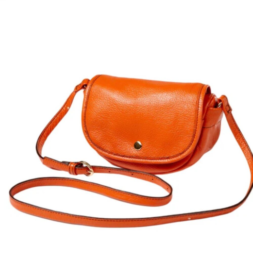 Clava Leather Page Mini Crossbody Bag